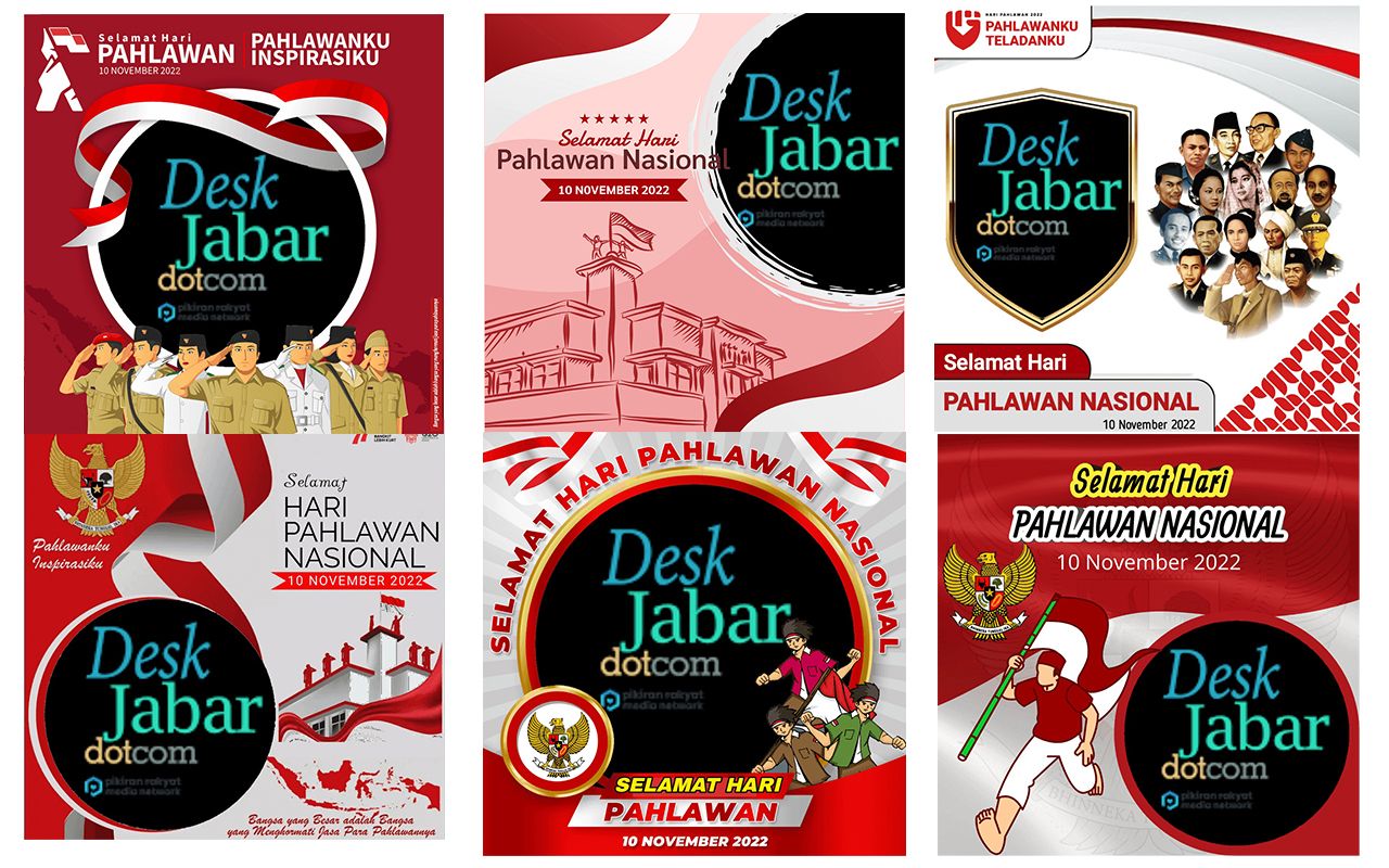 Hari Pahlawan Nasional November Berikut Link Twibbon Dan