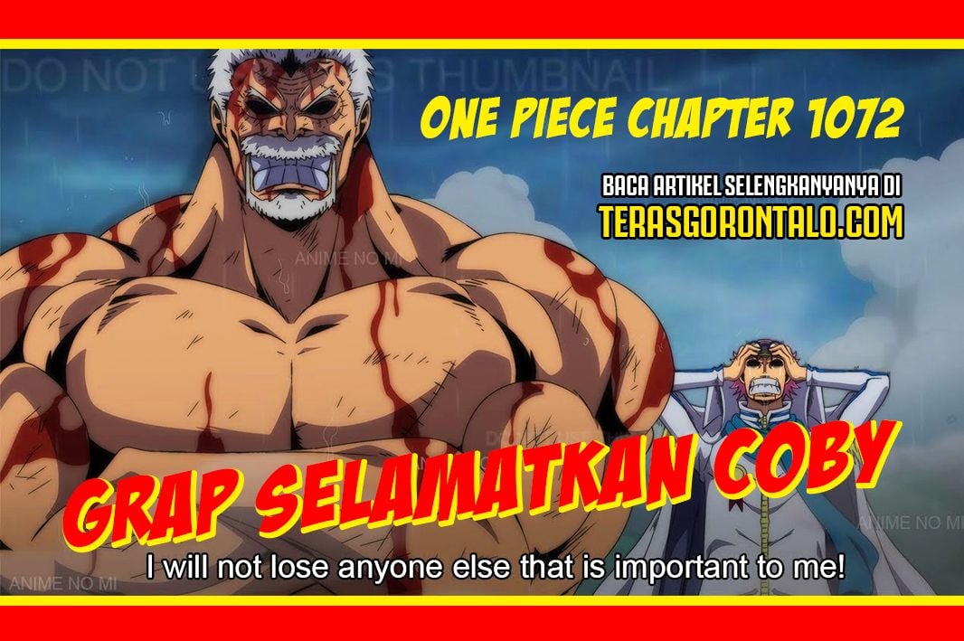 One Piece Chapter 1072 Pertarungan Dahsyat Grap Selamatkan Coby