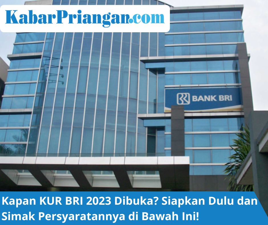 Rincian KUR BRI Info Dana Kredit Usaha Rakyat Bank BRI Syarat Pinjam