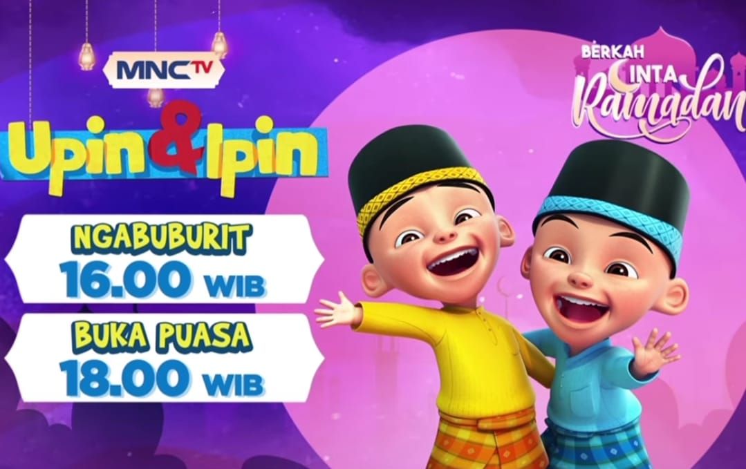 Jadwal Acara MNCTV Hari Rabu 19 April 2023 Ada Ngabuburit Bareng Upin