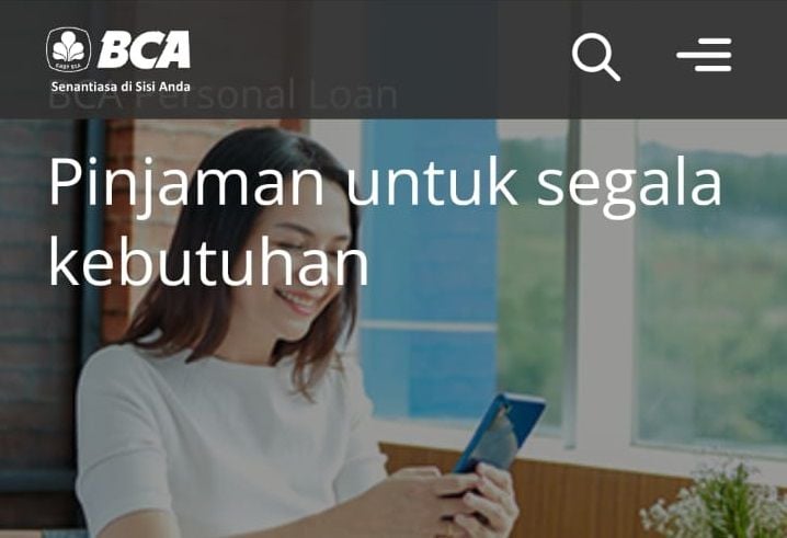 Pinjam Uang Di Bank BCA Cair Rp 100 Juta Bunga 1 Persen Proses Cepat