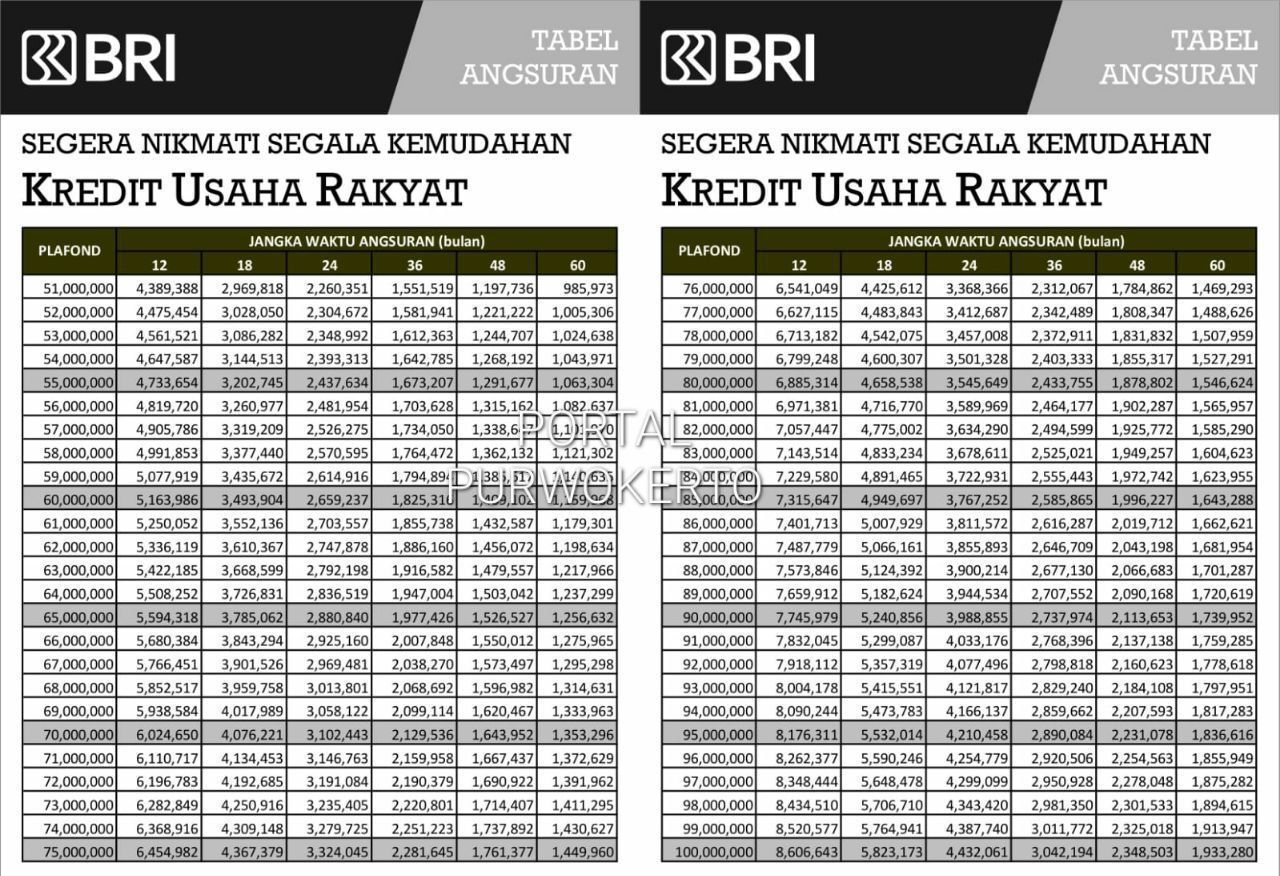 Kur Bri Bisa Cair Ke Pemilik Ktp Ini Sampai Rp Juta Intip