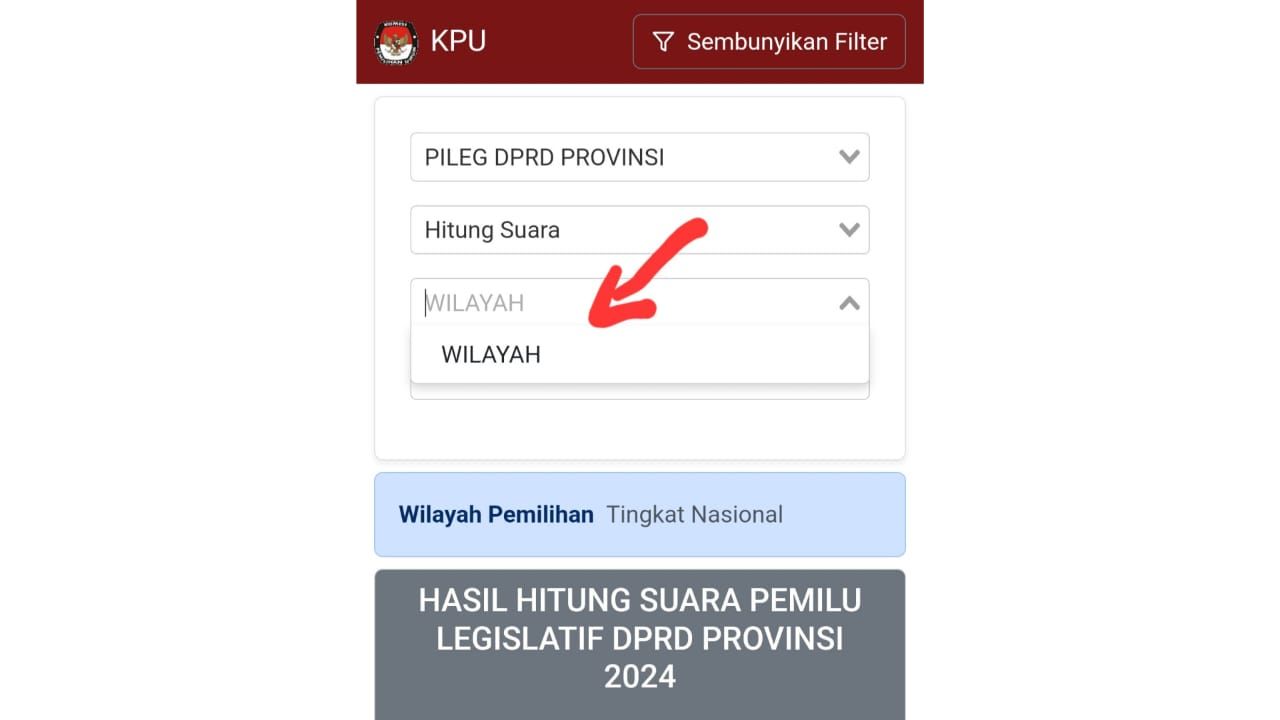 Aneh Website Kpu Tak Bisa Diakses Data Caleg Dprd Provinsi Per Dapil