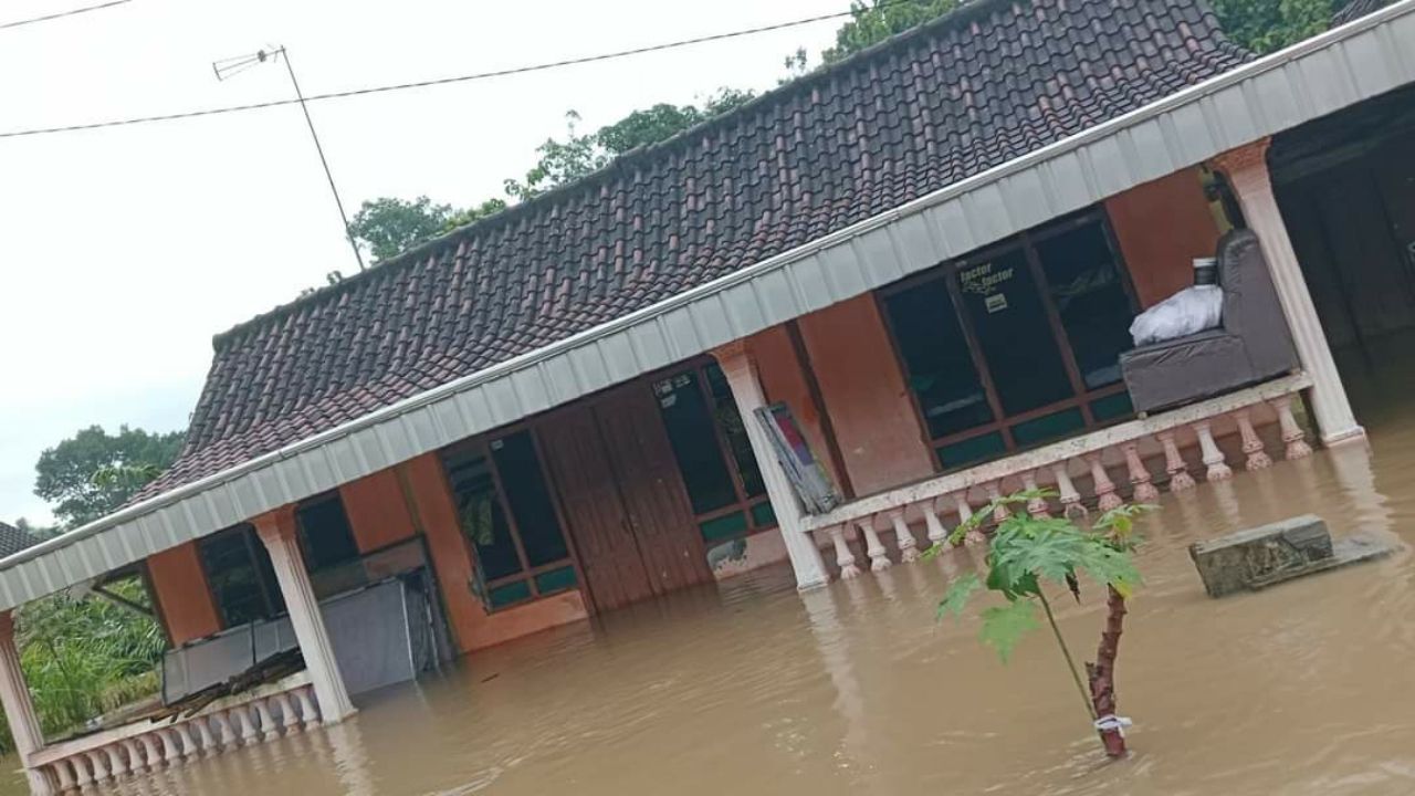 Kabupaten Ngawi Lumpuh Banjir Bengawan Solo Rendam 35 Desa Di 6