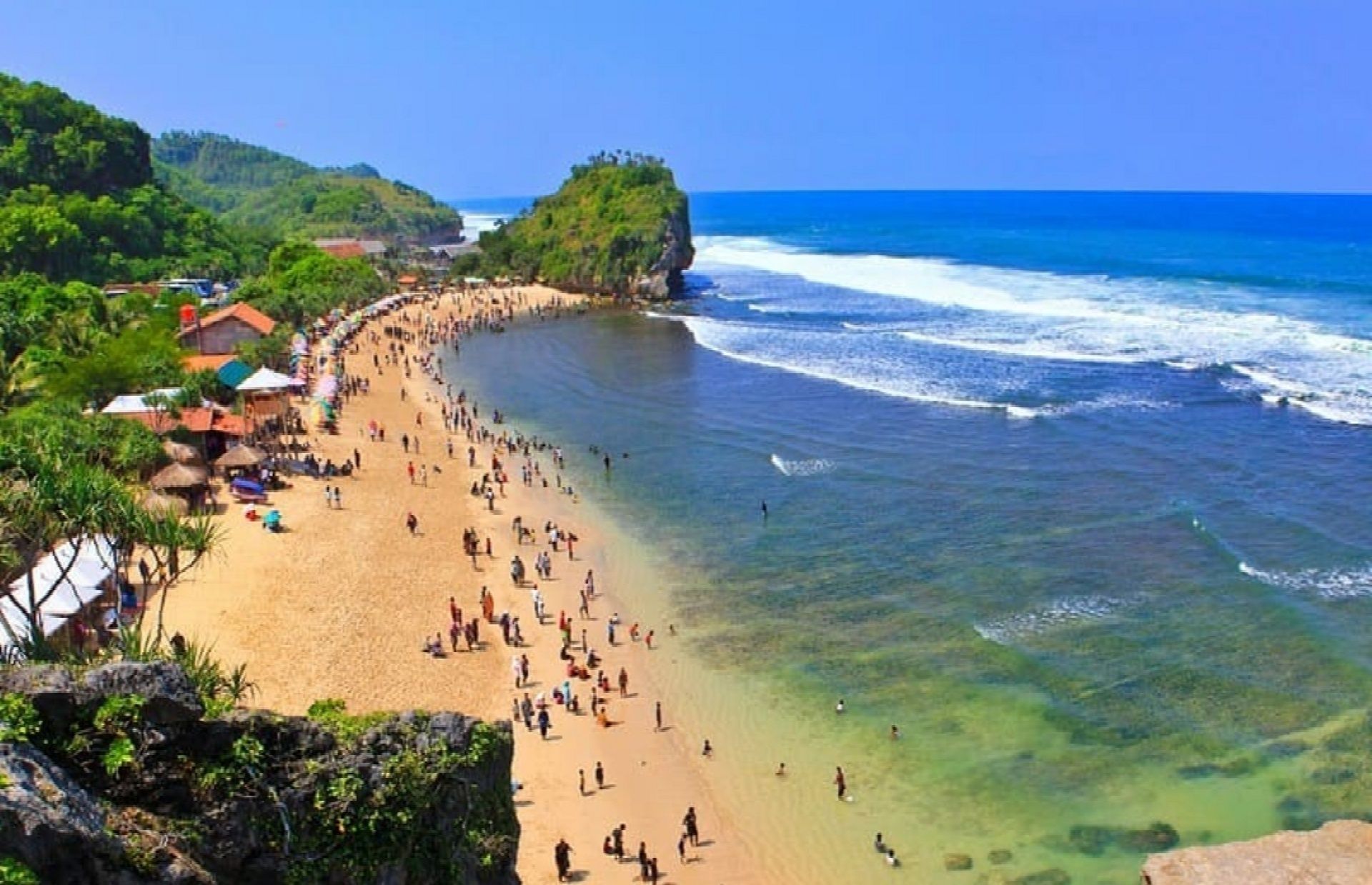 5 Pantai Pasir Putih Di Jogja Yang Viral Di TikTok Seperti Bali Ada