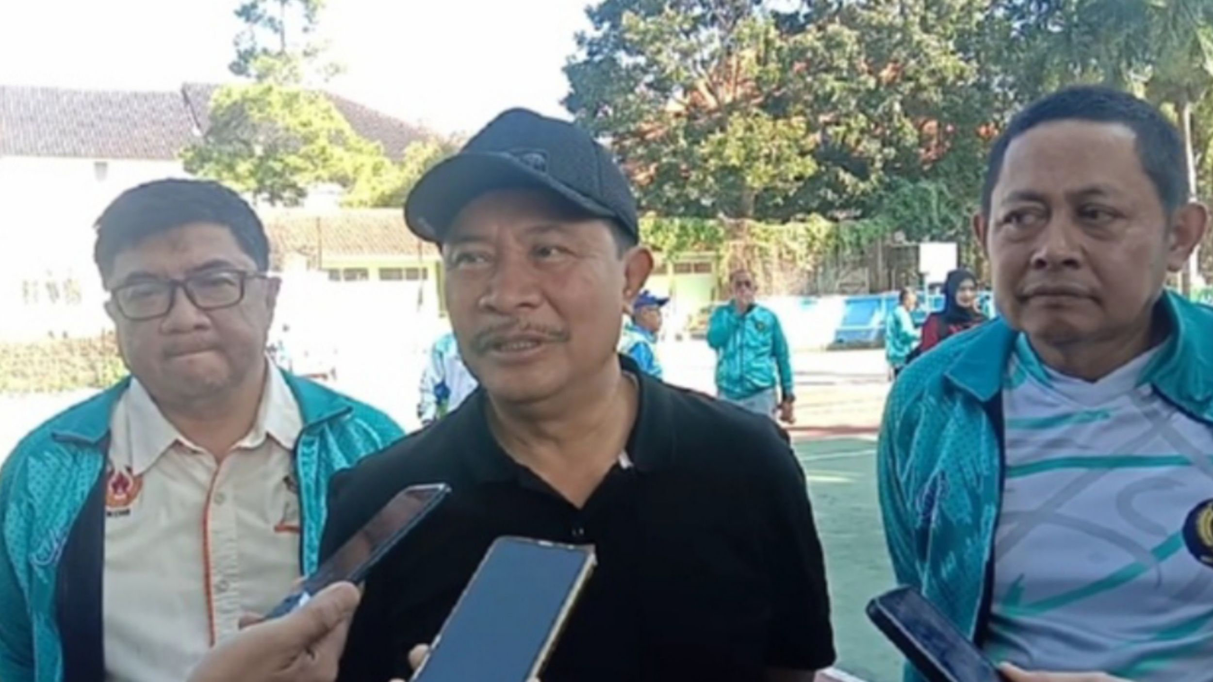 Pj Bupati Garut Buka Turnamen Cabang Olahraga Tenis Lapangan Porkab