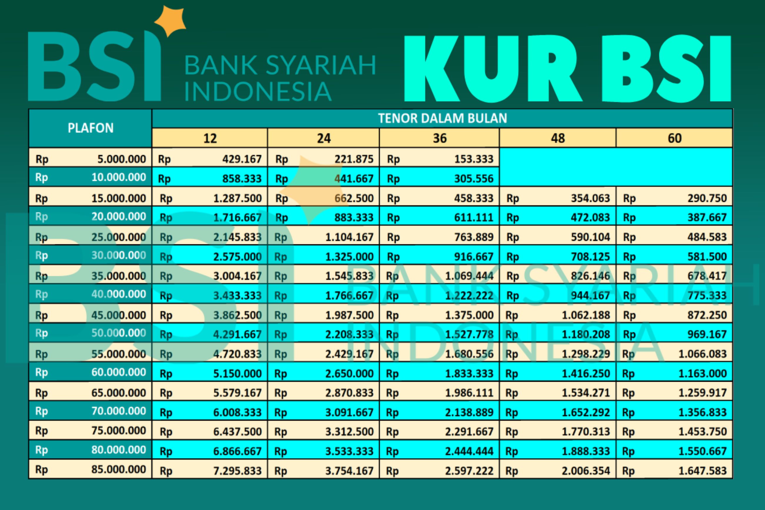 Cara Mudah Mendapatkan Pinjaman Juta Tanpa Jaminan Melalui Kur Bsi