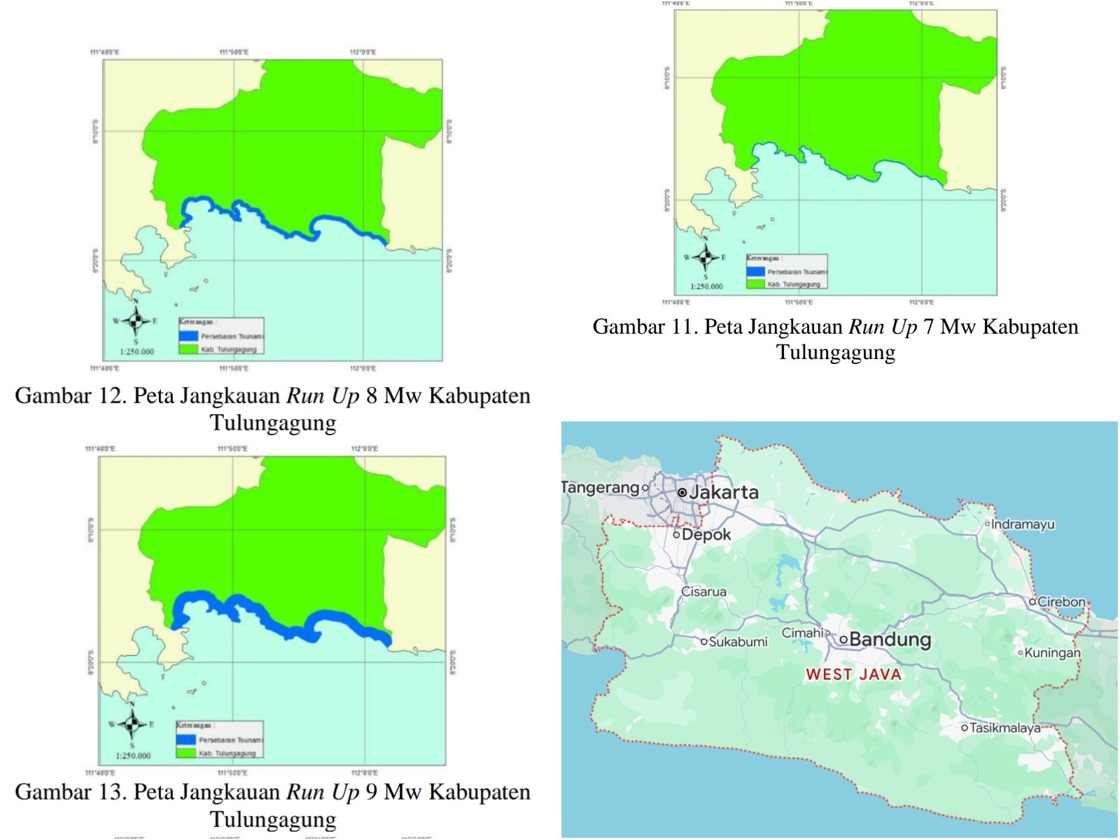 Seberapa Jauh Tsunami Megathrust Menjangkau Daratan Tasikmalaya Jabar