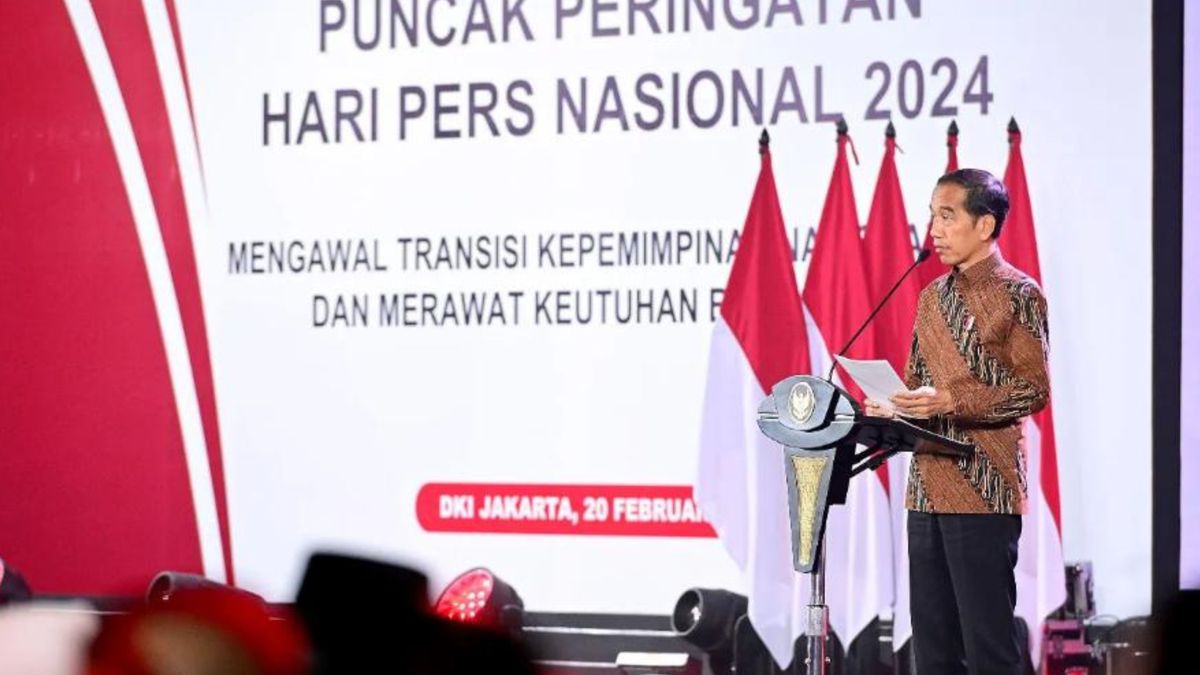 Hadiri Puncak Peringatan Hari Pers Nasional 2024 Ini Pesan Jokowi Pada