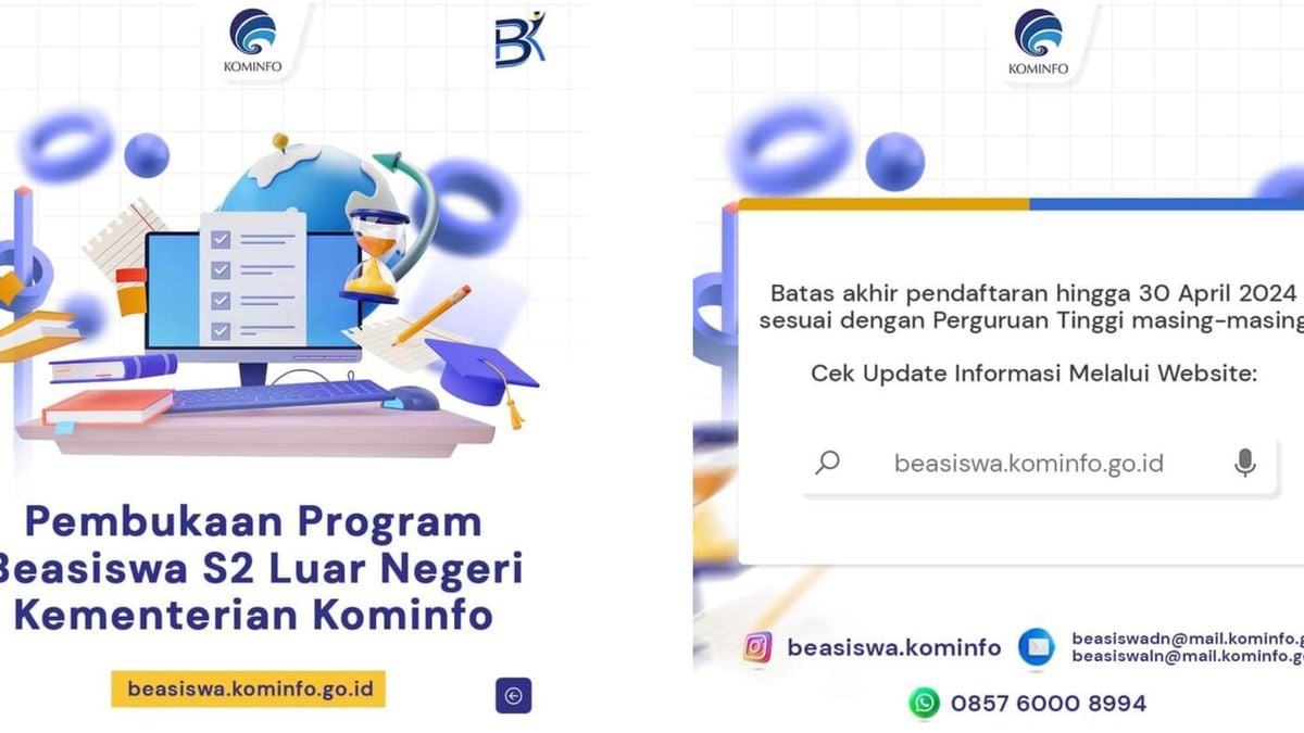 Mau Beasiswa S Ke Luar Negeri Dari Kementerian Kominfo Segera Daftar