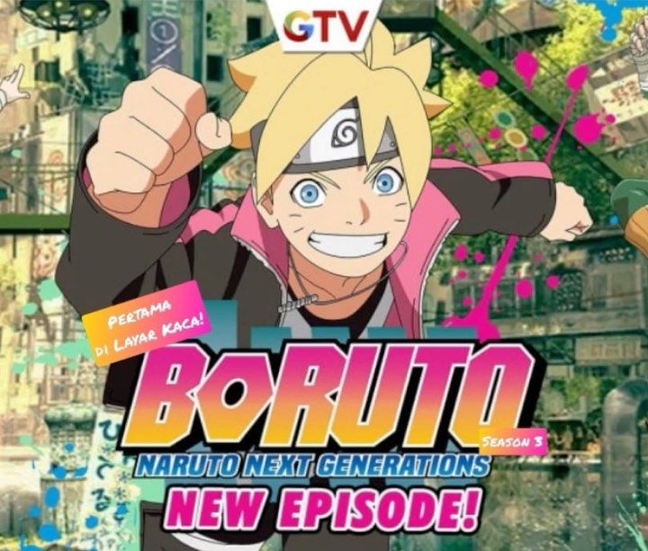 Boruto Tayang Dengan Episode Baru Ada IPA Dan IPS Jadwal Acara GTV