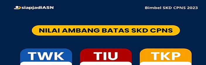 Cek Passing Grade Cpns Tiu Twk Tkp Terlengkap Semua Instansi