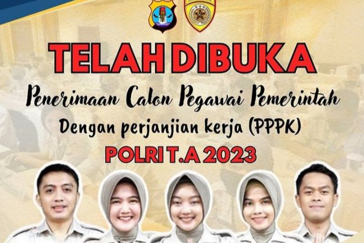 Kabar Gembira Seleksi PPPK Polri Tahun 2023 Resmi Dibuka Segera Cek