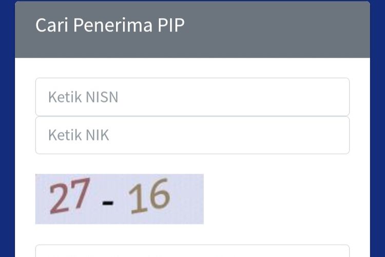 Login Pip Kemdikbud Go Id Masukkan Nik Nisn Siswa Cek Penerima Pip