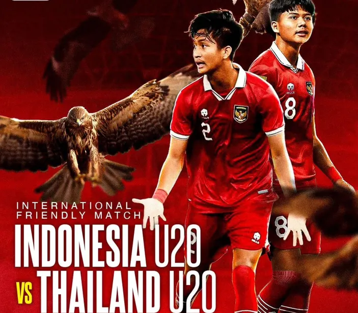 Jadwal Pertandingan Timnas Indonesia U20 Vs Thailand Dilaga Uji Coba