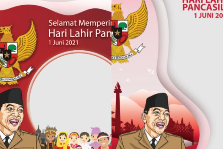 15 Link Template Bingkai Foto Dan Twibbon Ucapan Hari Lahir Pancasila