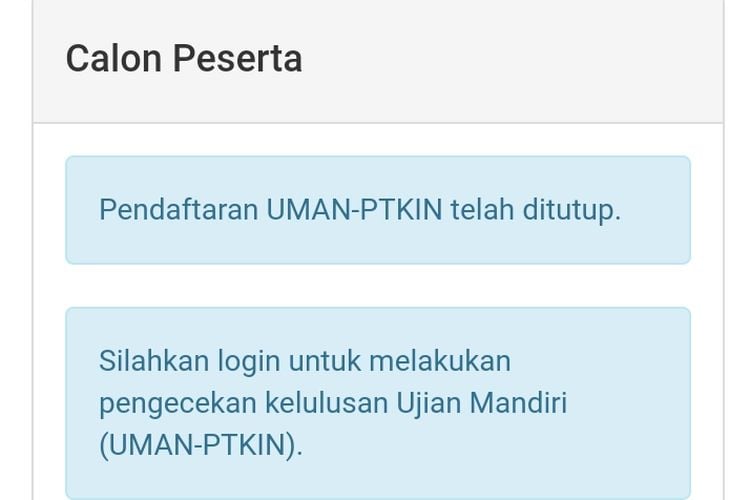 Cek Link Pengumuman Mandiri UINSI 2022 UMAN PTKIN IAIN Samarinda Hasil