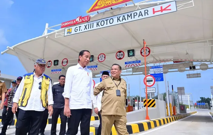 Jalan Tol Pekanbaru Padang Ruas Bangkinang Pangkalan Diresmikan