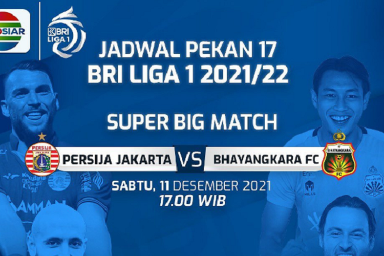 Jadwal Acara Indosiar Hari Ini Sabtu 11 Desember 2021 Ingat Persija Vs