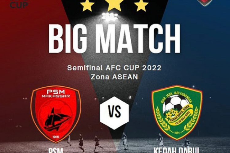 Link Live Streaming Psm Vs Kedah Fc Semifinal Afc Cup Hari Ini Di