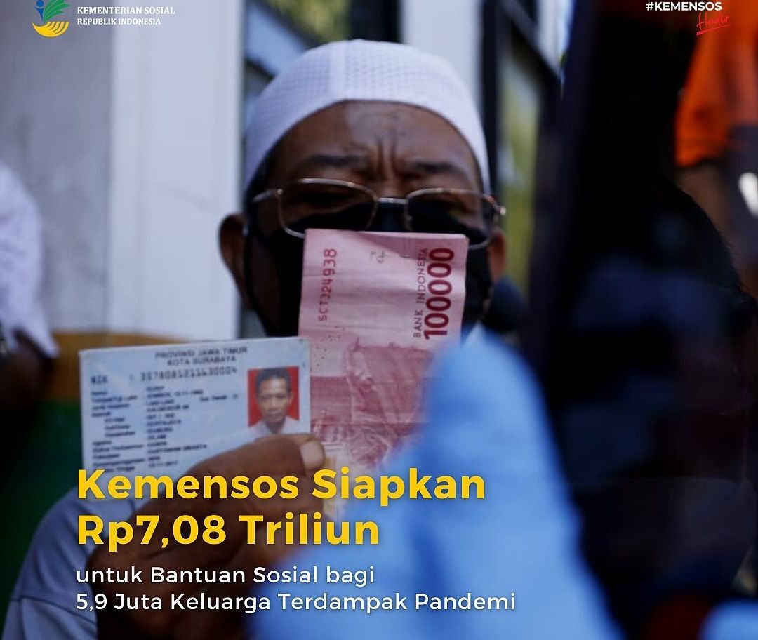 Bisa Dapat Bansos Kemensos Rp Ribu Tiap Bulan Mulai Juli Hingga