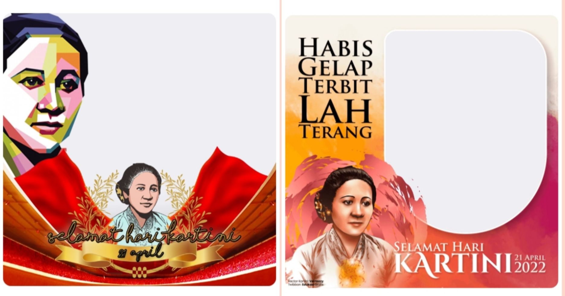 Link Twibbon Hari Kartini Keren Terbaru Png Desain Kreatif