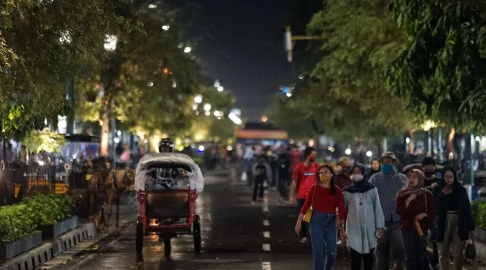 Simak Rekayasa Lalu Lintas Di Kawasan Malioboro Yogyakarta Saat Malam