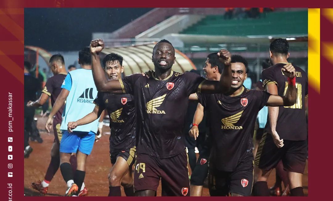 Bekuk Persikabo 1973 2 0 PSM Makassar Jadi Tim Yang Belum Terkalahkan