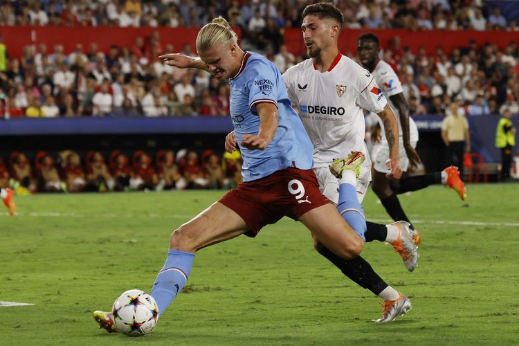 Erling Haaland Debut Di Liga Inggris Bareng Manchester City Pep