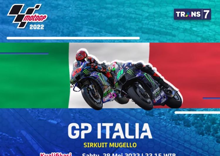 Jadwal Acara Trans 7 Hari Ini Minggu 29 Mei 2022 Saksikan Live MotoGP