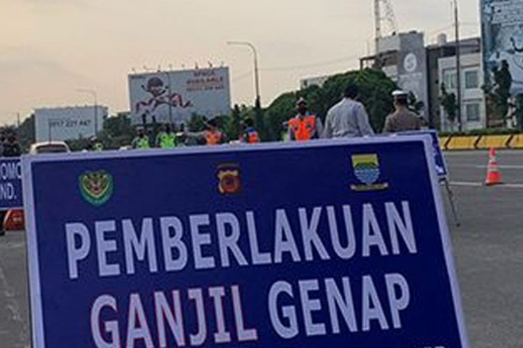 Ganjil Genap Dan Penutupan Jalan Masih Diterapkan Di Kota Bandung Pada