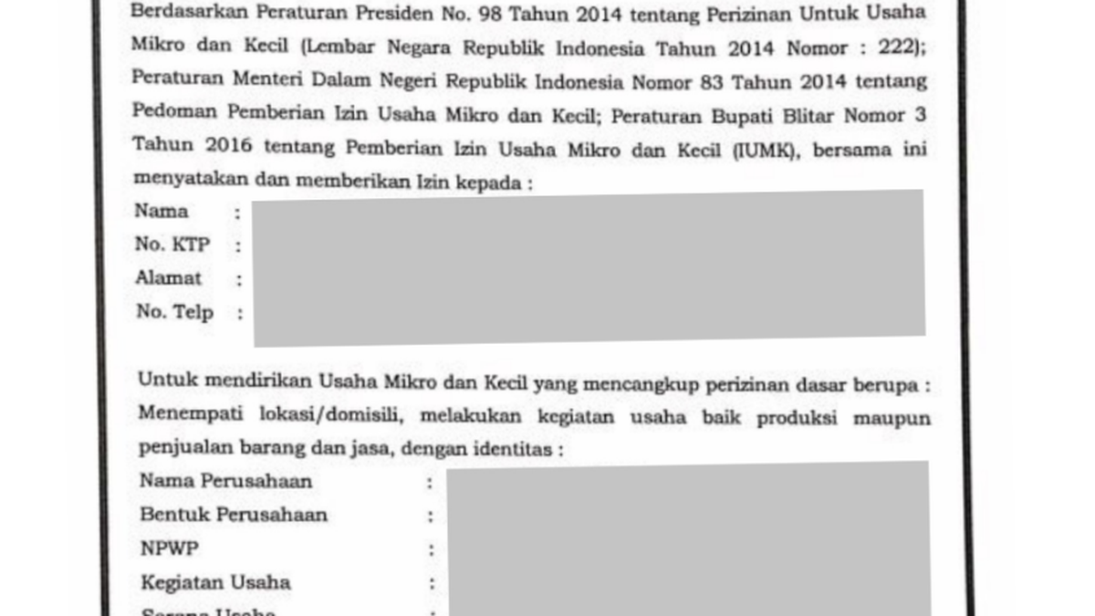 Mau Mengajukan Kur Bri Gunakan Contoh Surat Keterangan Usaha Dan