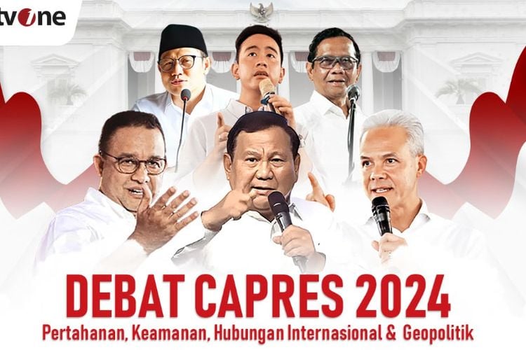 7 Januari 2024 Hari Apa Ada Debat Capres Cawapres Ketiga Pilpres 2024