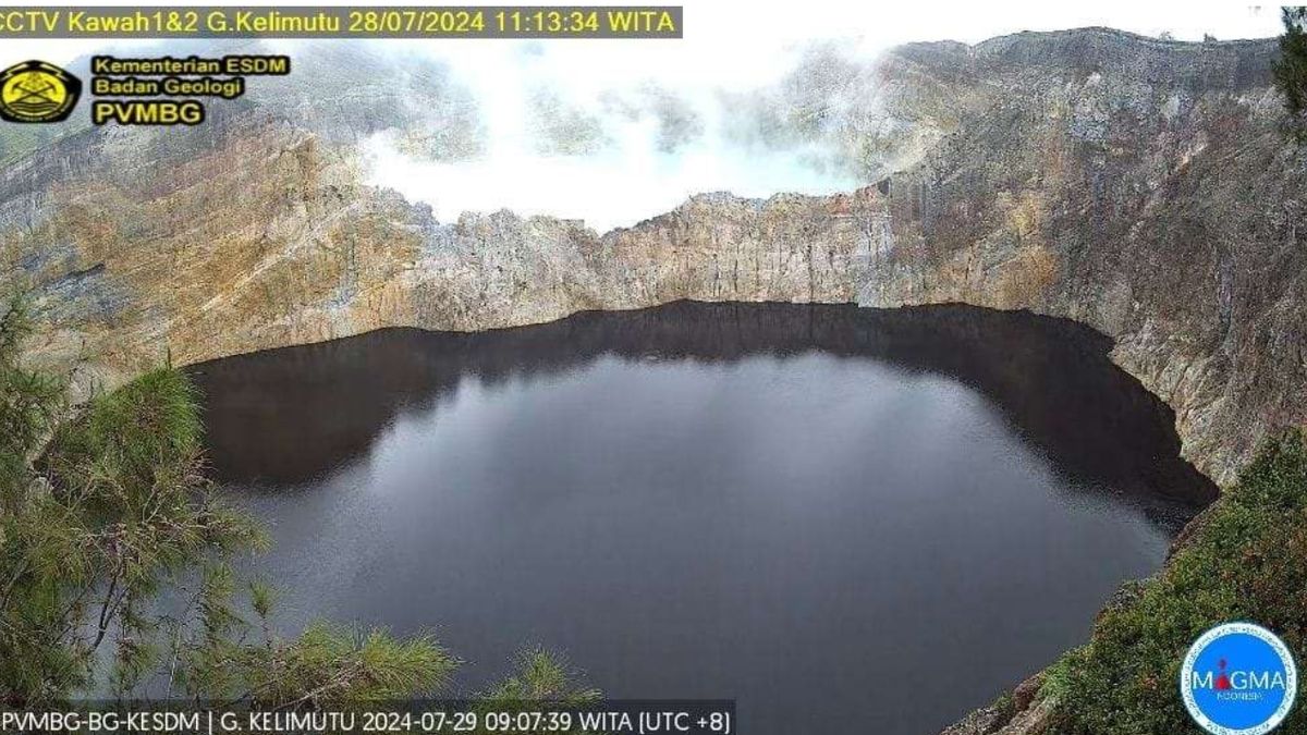 Gunung Kelimutu Masih Berstatus Waspada Masyarakat Diminta Jauhi Kawah