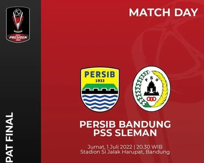 Link Live Streaming Persib Vs Pss Sleman Hari Ini Pembuka Babak