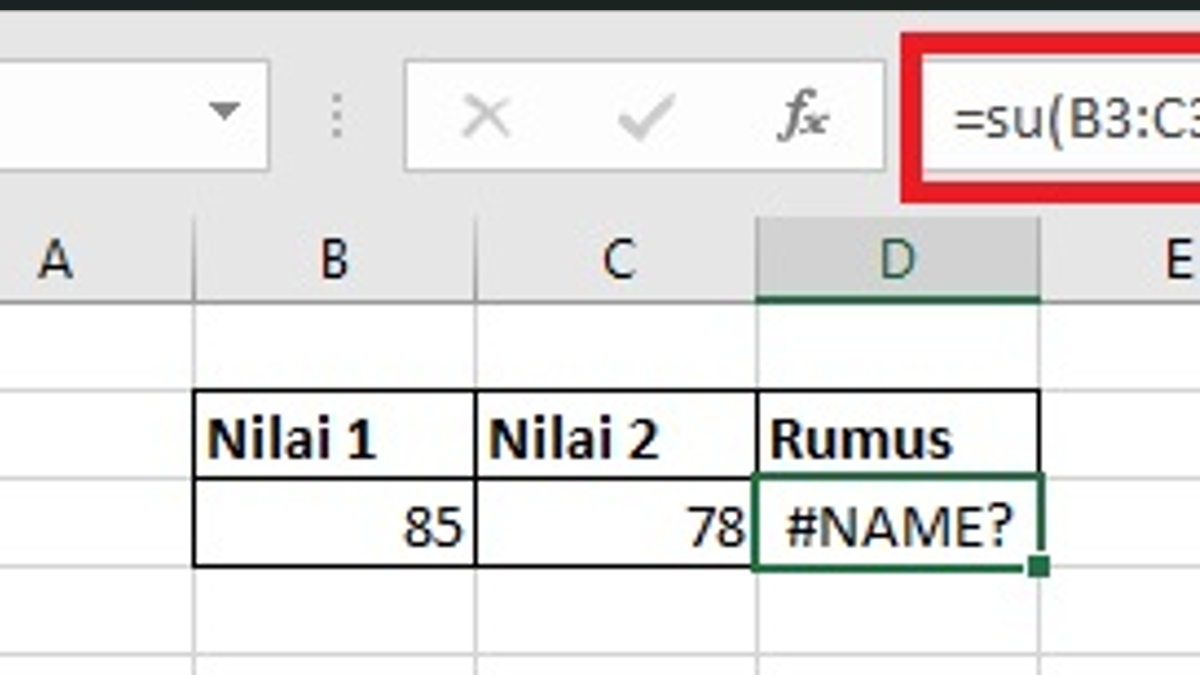 Cara Untuk Mengatasi Kesalahan Umum Dalam Penggunaan Rumus SUM Di Excel