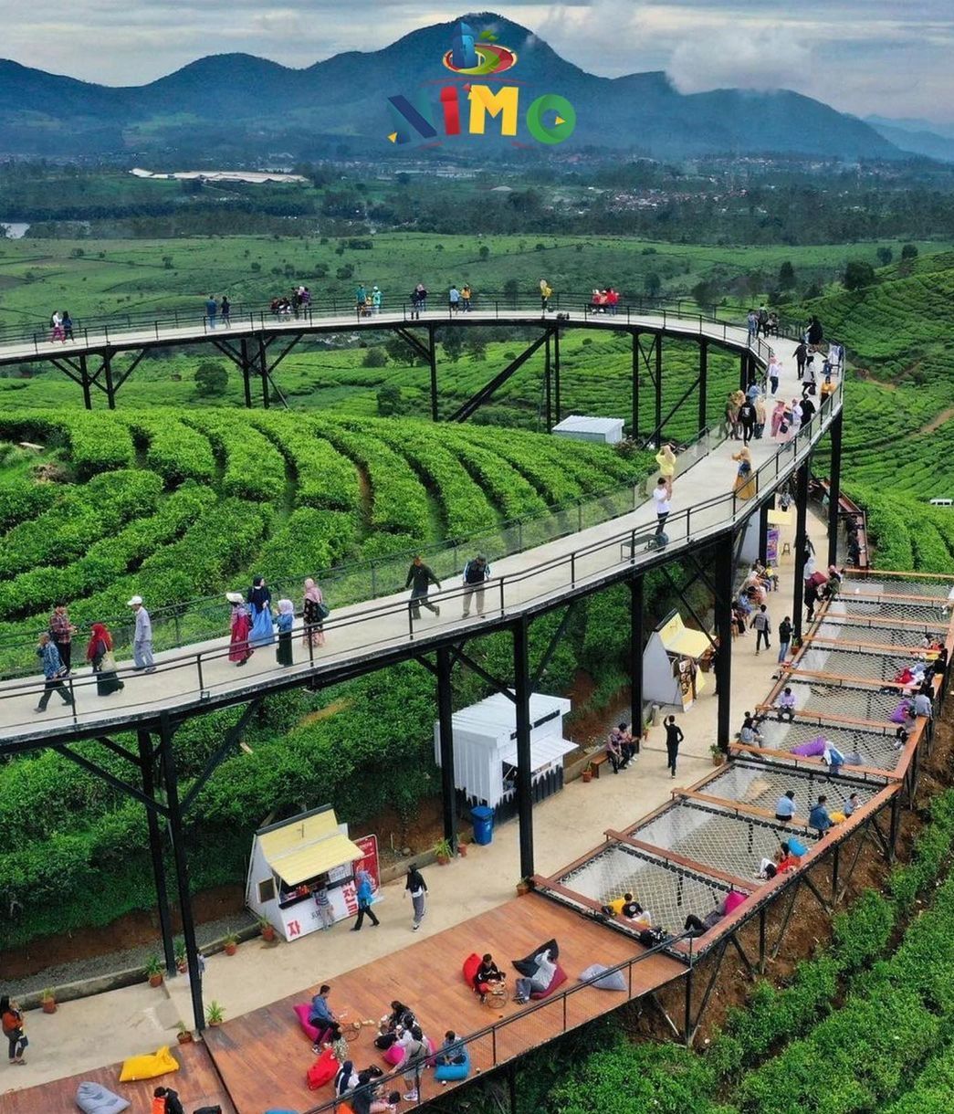 Nimo Highland Tempat Wisata Baru Di Pangalengan Ada Jembatan Kaca Pemandangan Derajat