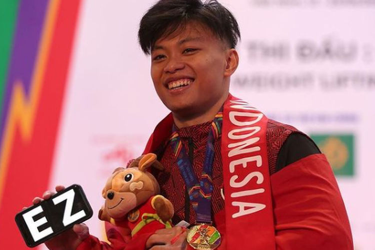 Biodata Rahmat Erwin Abdullah Raih Emas Angkat Besi Asian Games 2023