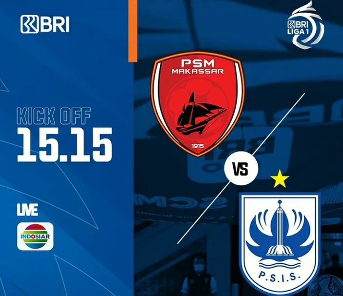 Cara Nonton Pertandingan Bri Liga Psm Makasar Vs Psis Semarang