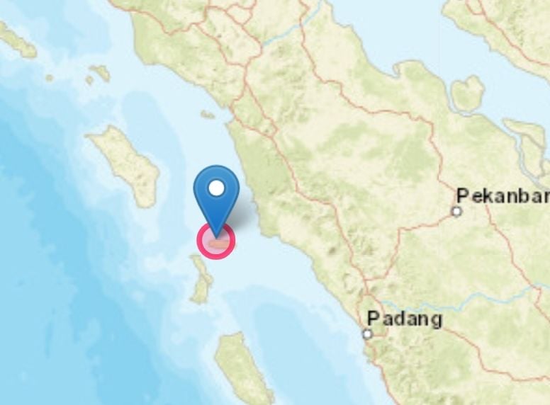 Titik Lokasi Pusat Gempa Nias Selatan Hari Ini Oktober