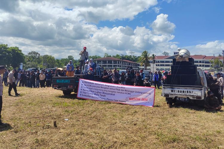 Demo Dprd Masyarakat Di Pesisir Barat Lampung Ini Ancam Duduki Paksa