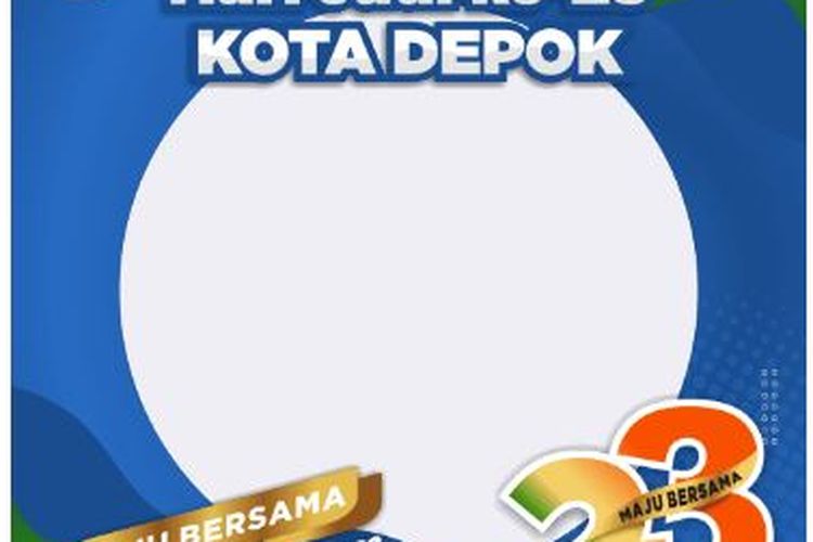 Kumpulan Link Twibbon Hari Jadi Kota Depok Hut Peringatan Ke