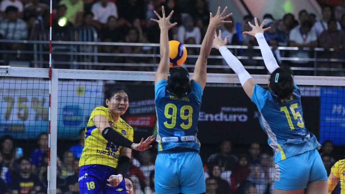 Jakarta Electric PLN Amankan Tiket Final Four PLN Mobile Proliga 2024