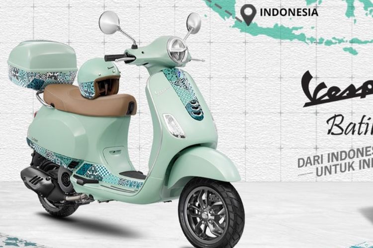 Tembus Rp77 Juta Vespa Batik Inovasi Terbaru Piaggio Ketahui