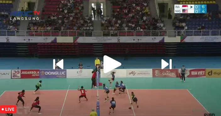 Live Streaming Voli Sea Games Tim Putri Indonesia Vs Malaysia