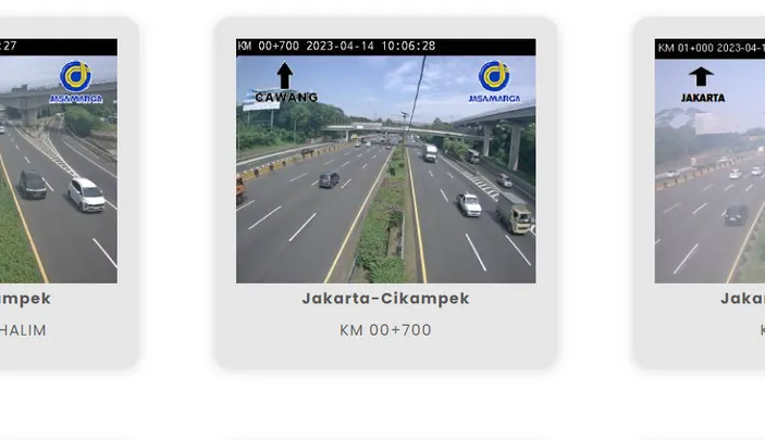 Link Cctv Live Tol Cikampek Arus Mudik Cek Kepadatan Lalu Lintas