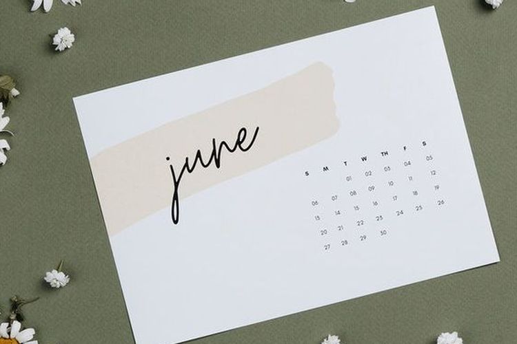 Minggu Juni Tanggal Berapa Hijriyah Berikut Kalender Hijriyah