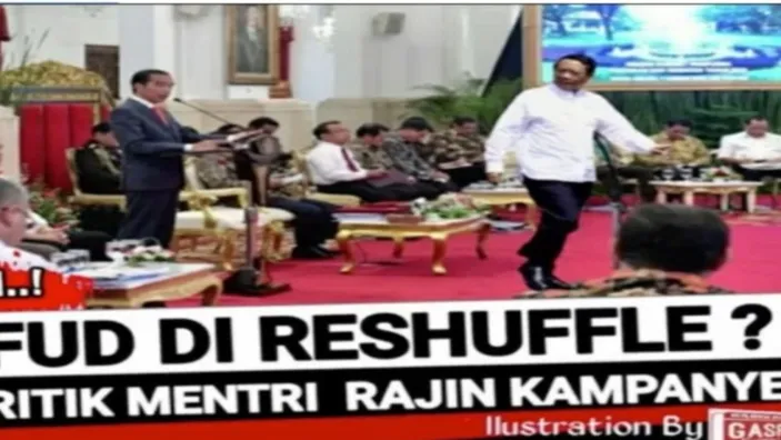 Cek Fakta Mahfud MD Dicopot Jadi Menteri Karena Sering Kampanye