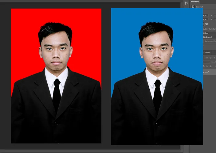 Anti Ribet Ini Cara Ganti Background Foto Warna Merah Atau Biru