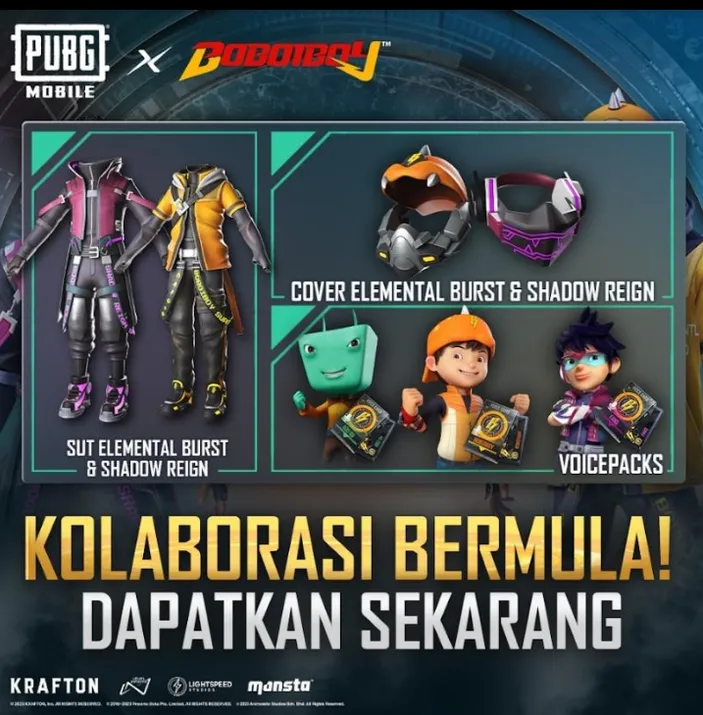 Pubg Mobile Kembali Berkolaborasi Dengan Animasi Boboiboy Portal Sulut